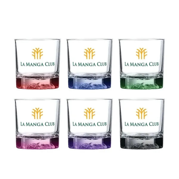11.5 oz Whiskey Rocks Glass with Color Bottom... from ASI 88060 Snugz/USA Inc