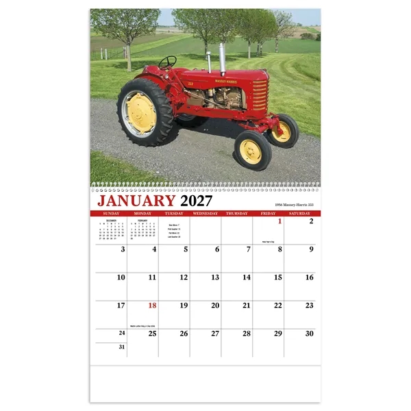 Vintage Tractors Appointment Calendar - Spiral... from ASI 40480 Koozie Group / HotLine®