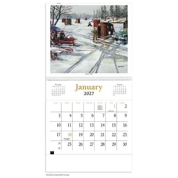 America Remembered Pocket Calendar... from ASI 40480 Koozie Group / HotLine®