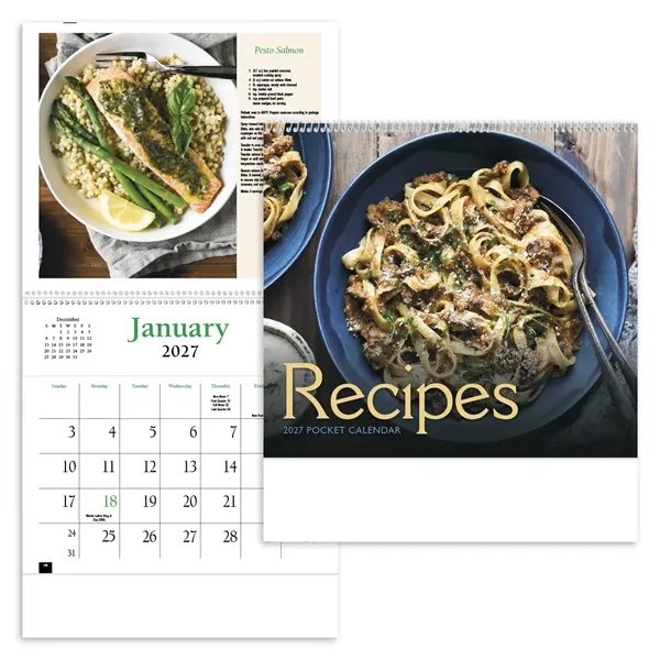 Recipe Pocket Calendar... from ASI 40480 Koozie Group / HotLine®