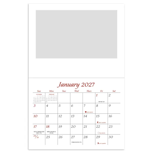 8 x 13 2024 recipe calendar on #50 paper.... from ASI 40480 Koozie Group / Norwood Triumph Calendar