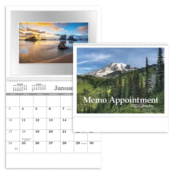 Memo Appointment with Picture... from ASI 40480 Koozie Group / Norwood Triumph Calendar