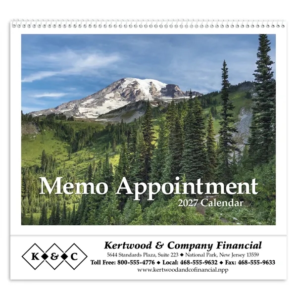 Memo Appointment with Picture... from ASI 40480 Koozie Group / Norwood Triumph Calendar