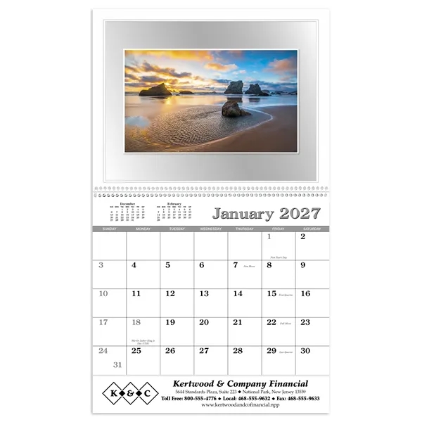 Memo Appointment with Picture... from ASI 40480 Koozie Group / Norwood Triumph Calendar