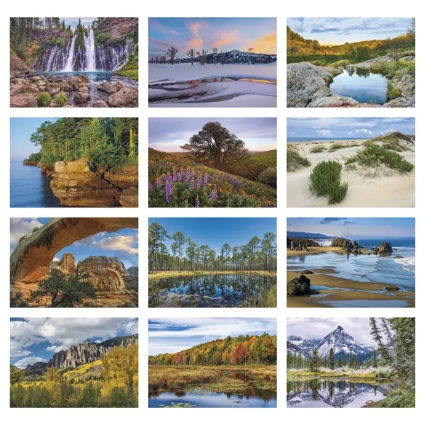 Our Beautiful America® Executive Calendar... from ASI 40480 Koozie Group / HotLine®