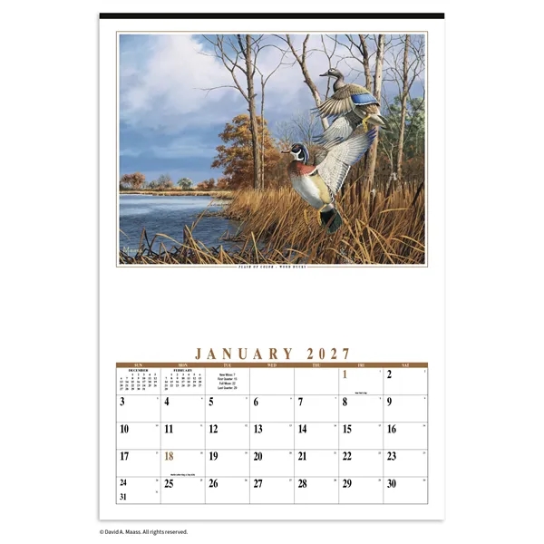 Maass Wildfowl® Executive Calendar... from ASI 40480 Koozie Group / HotLine®