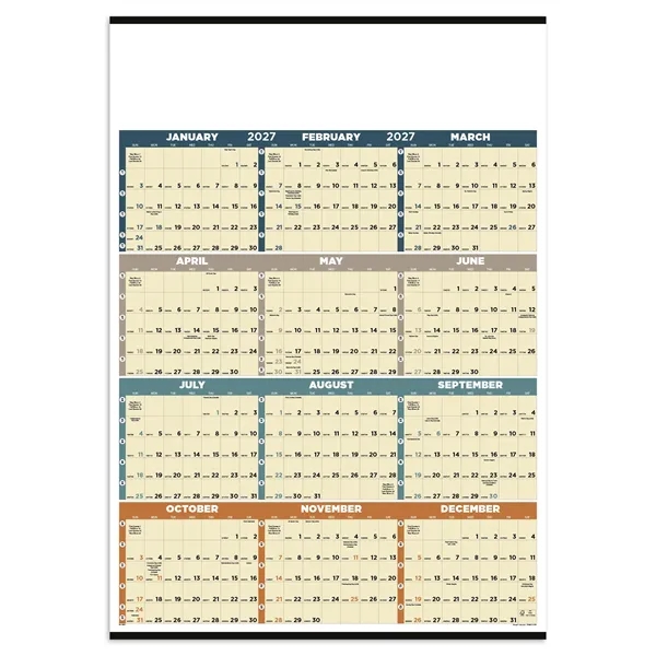 Time Management Span-A-Year (Non-Laminated)... from ASI 40480 Koozie Group / Norwood Triumph Calendar