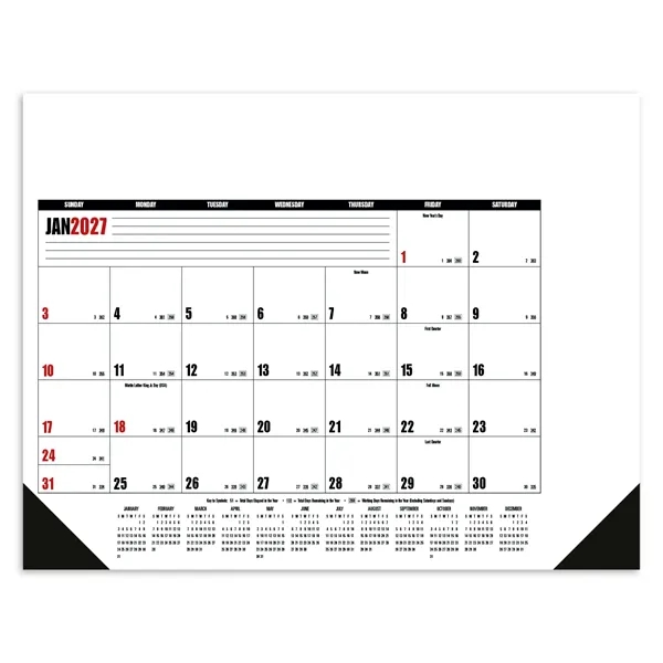 Multi-Color Desk Pad... from ASI 40480 Koozie Group / Norwood Triumph Calendar