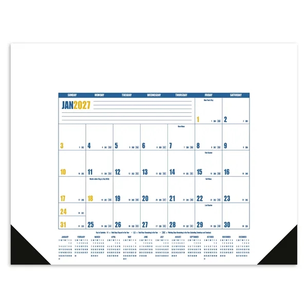Multi-Color Desk Pad... from ASI 40480 Koozie Group / Norwood Triumph Calendar