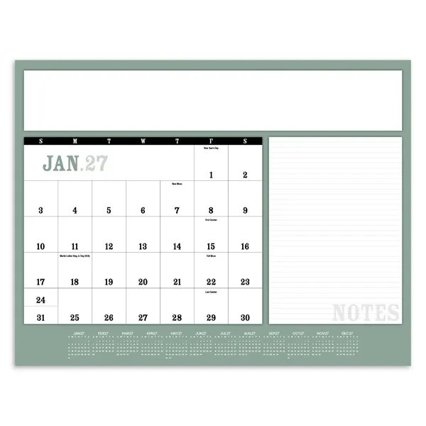 Notes Desk Pad... from ASI 40480 Koozie Group / Norwood Triumph Calendar