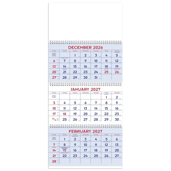 Red & Blue Commercial Planner... from ASI 40480 Koozie Group / Norwood Triumph Calendar