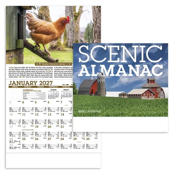 Scenic Almanac... from ASI 40480 Koozie Group / Norwood Triumph Calendar