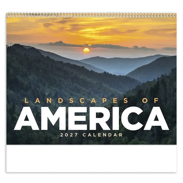 Landscapes of America - Spiral... from ASI 40480 Koozie Group / Norwood Triumph Calendar