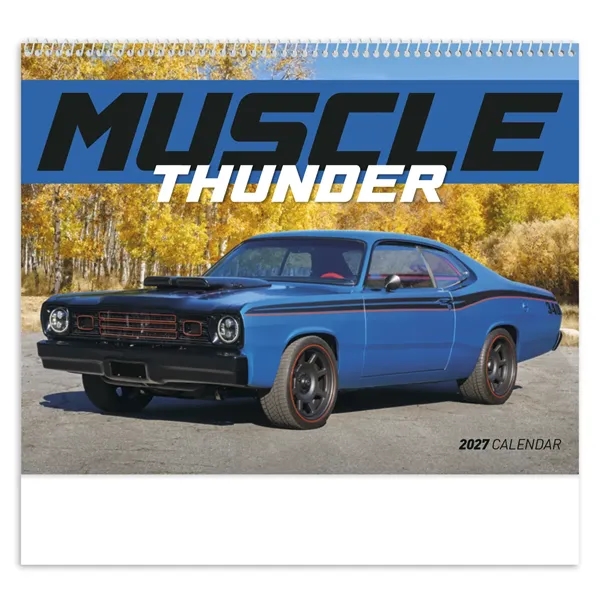 Muscle Thunder - Spiral... from ASI 40480 Koozie Group / Norwood Triumph Calendar