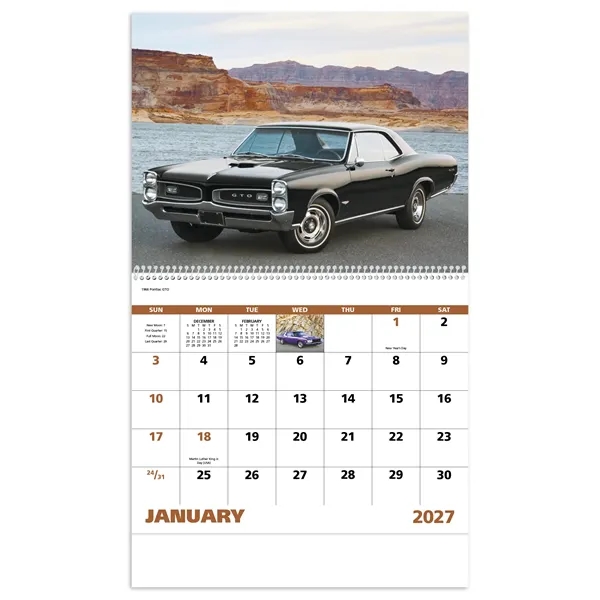 Muscle Thunder - Spiral... from ASI 40480 Koozie Group / Norwood Triumph Calendar