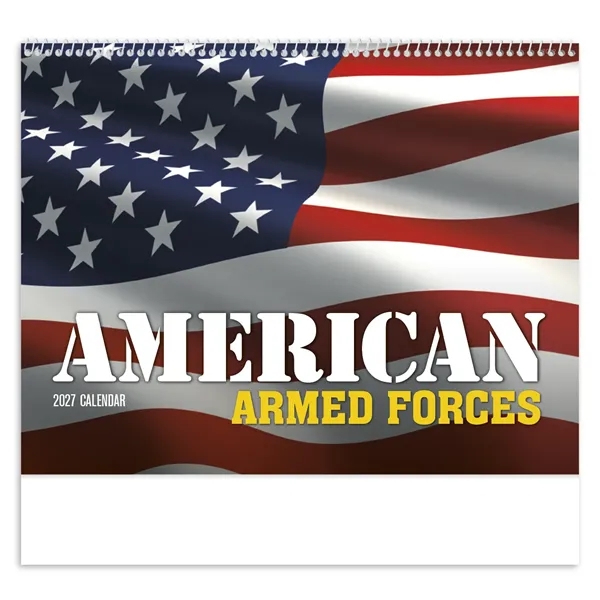 American Armed Forces - Spiral... from ASI 40480 Koozie Group / Norwood Triumph Calendar