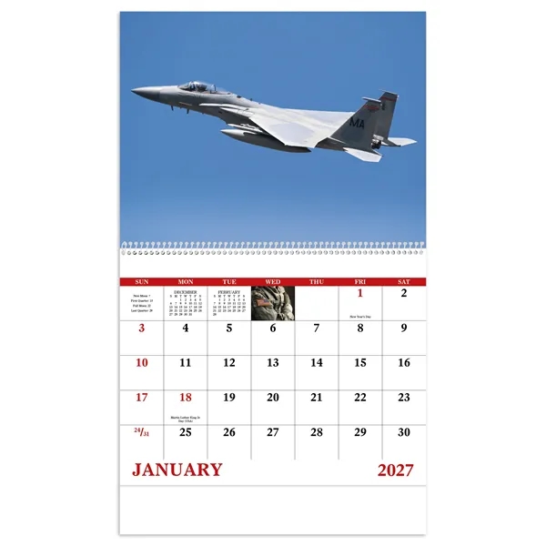 American Armed Forces - Spiral... from ASI 40480 Koozie Group / Norwood Triumph Calendar