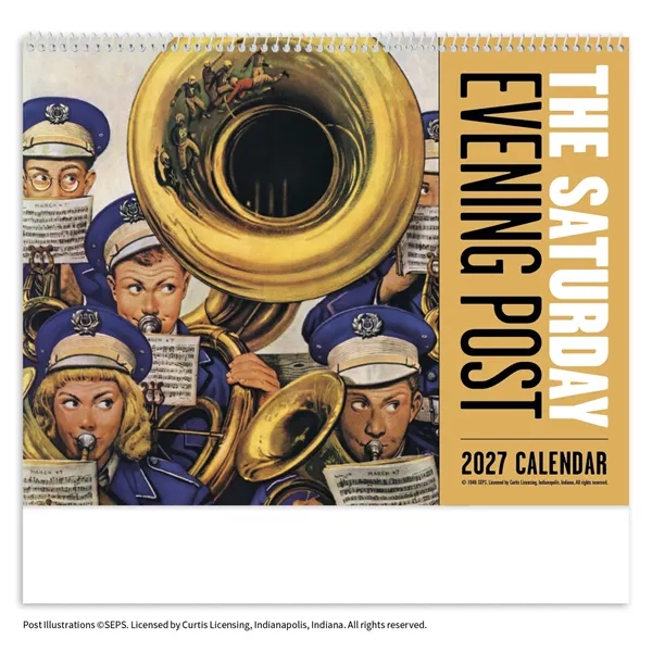 The Saturday Evening Post - Spiral... from ASI 40480 Koozie Group / Norwood Triumph Calendar