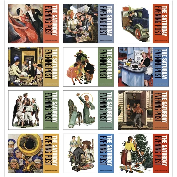 The Saturday Evening Post - Spiral... from ASI 40480 Koozie Group / Norwood Triumph Calendar