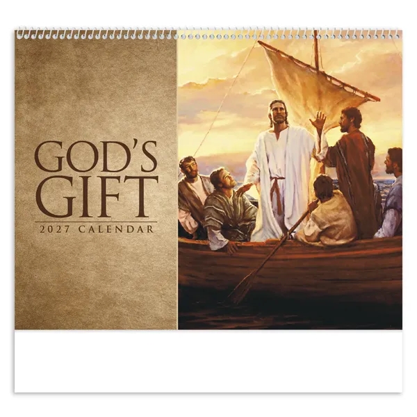 God's Gift w Funeral Pre-Planning Sheet - Spiral... from ASI 40480 Koozie Group / Norwood Triumph Calendar