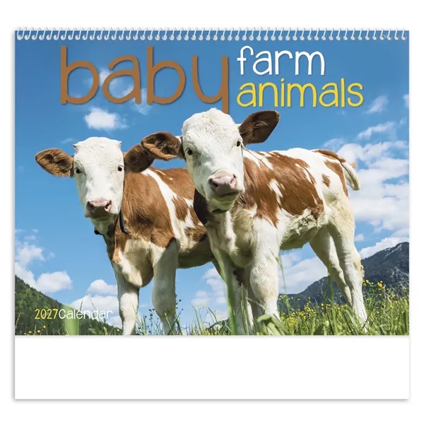 Baby Farm Animals - Spiral... from ASI 40480 Koozie Group / Norwood Triumph Calendar