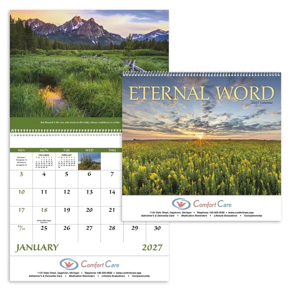Eternal Word without Funeral Planner - Spiral... from ASI 40480 Koozie Group / Norwood Triumph Calendar