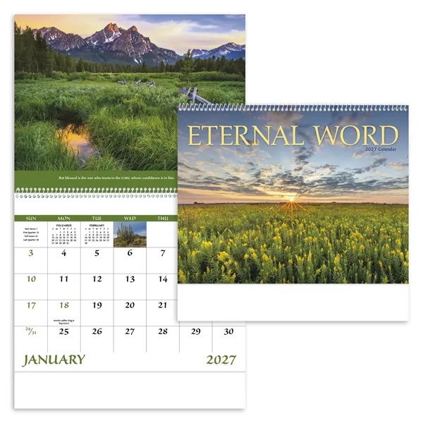 Eternal Word without Funeral Planner - Spiral... from ASI 40480 Koozie Group / Norwood Triumph Calendar