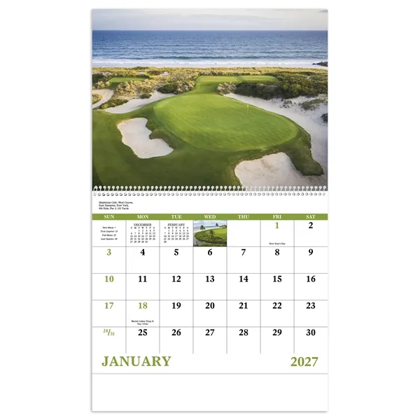 Fairways & Greens - Spiral... from ASI 40480 Koozie Group / Norwood Triumph Calendar