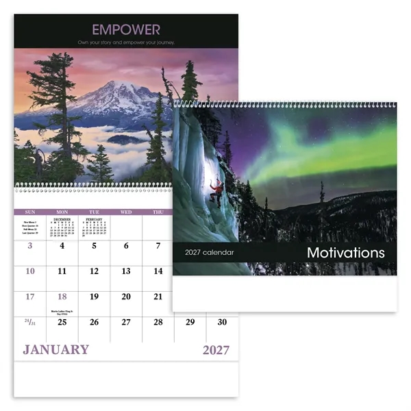 Motivations - Spiral... from ASI 40480 Koozie Group / Norwood Triumph Calendar
