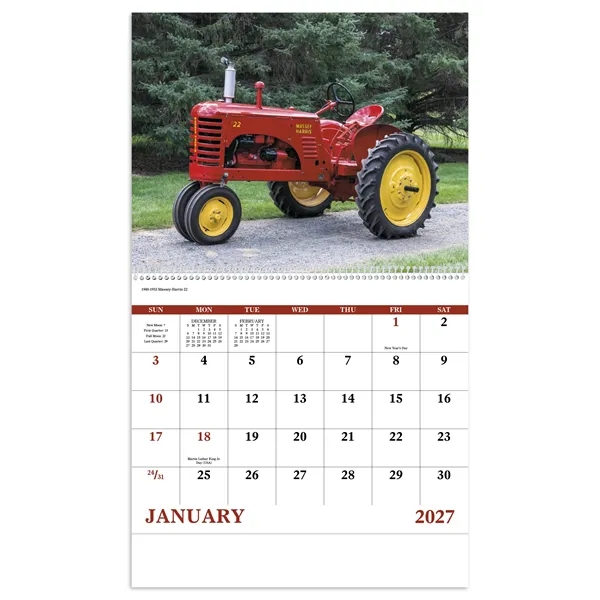 Classic Tractor - Spiral... from ASI 40480 Koozie Group / Norwood Triumph Calendar