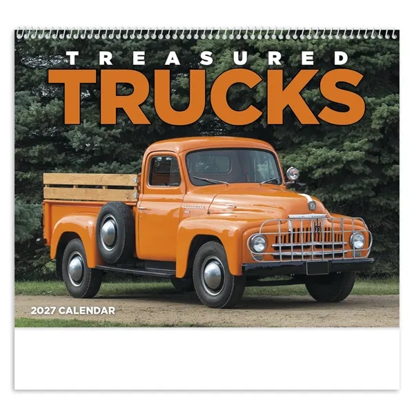 Treasured Trucks - Spiral... from ASI 40480 Koozie Group / Norwood Triumph Calendar