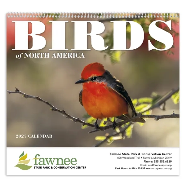 Birds of North America - Spiral... from ASI 40480 Koozie Group / Norwood Triumph Calendar