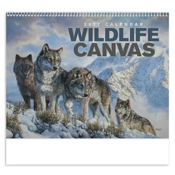 Wildlife Canvas - Spiral... from ASI 40480 Koozie Group / Norwood Triumph Calendar