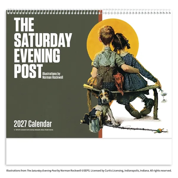 The Saturday Evening Post - Spiral... from ASI 40480 Koozie Group / Norwood Triumph Calendar
