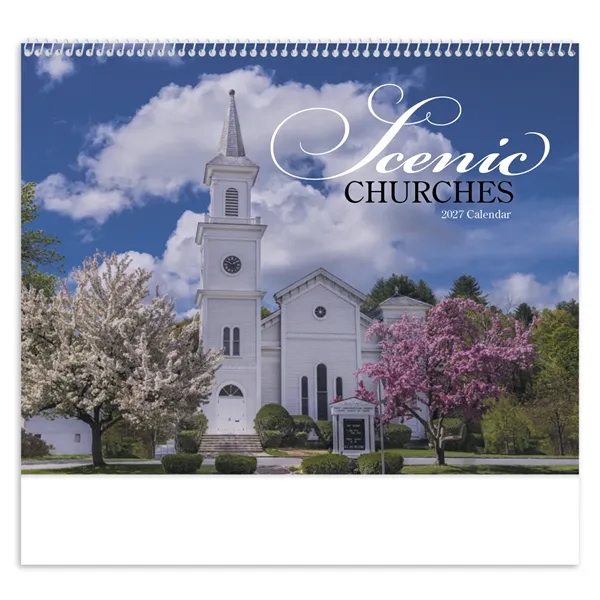 Scenic Churches - Spiral... from ASI 40480 Koozie Group / Norwood Triumph Calendar