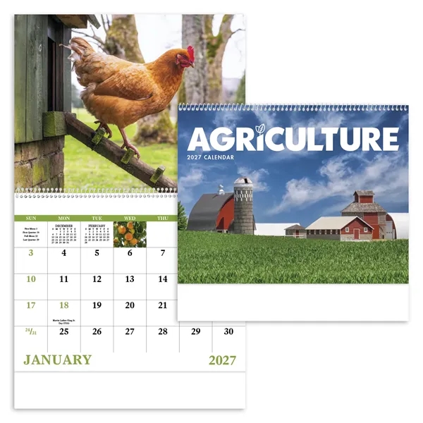 Agriculture - Spiral... from ASI 40480 Koozie Group / Norwood Triumph Calendar