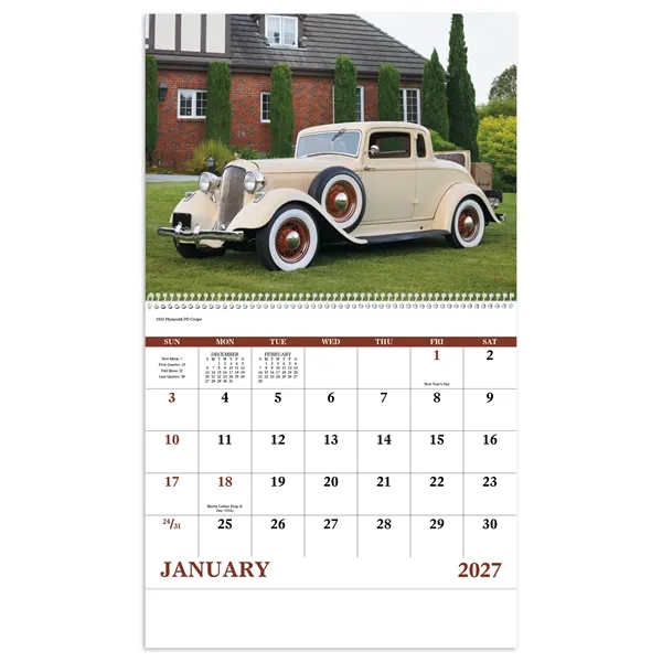 Antique Autos - Spiral... from ASI 40480 Koozie Group / Norwood Triumph Calendar