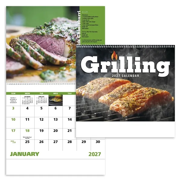 Grilling - Spiral... from ASI 40480 Koozie Group / Norwood Triumph Calendar