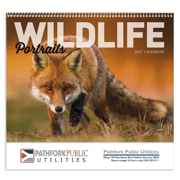 Wildlife Portraits - Spiral... from ASI 40480 Koozie Group / Norwood Triumph Calendar