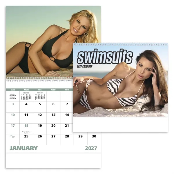 Swimsuits - Spiral... from ASI 40480 Koozie Group / Norwood Triumph Calendar