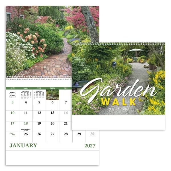 Garden Walk - Spiral... from ASI 40480 Koozie Group / Norwood Triumph Calendar