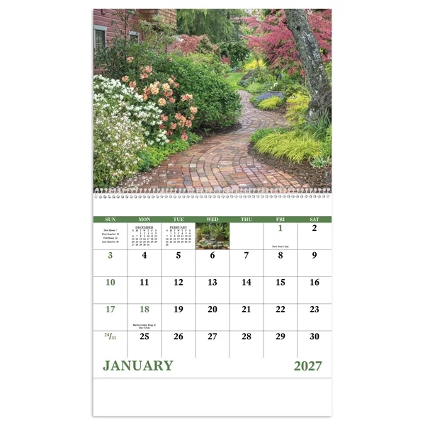 Garden Walk - Spiral... from ASI 40480 Koozie Group / Norwood Triumph Calendar