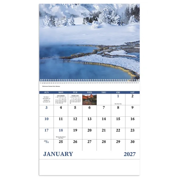 Rocky Mountains - Spiral... from ASI 40480 Koozie Group / Norwood Triumph Calendar