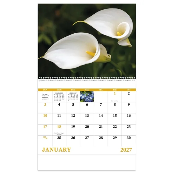 Flowers - Spiral... from ASI 40480 Koozie Group / Norwood Triumph Calendar