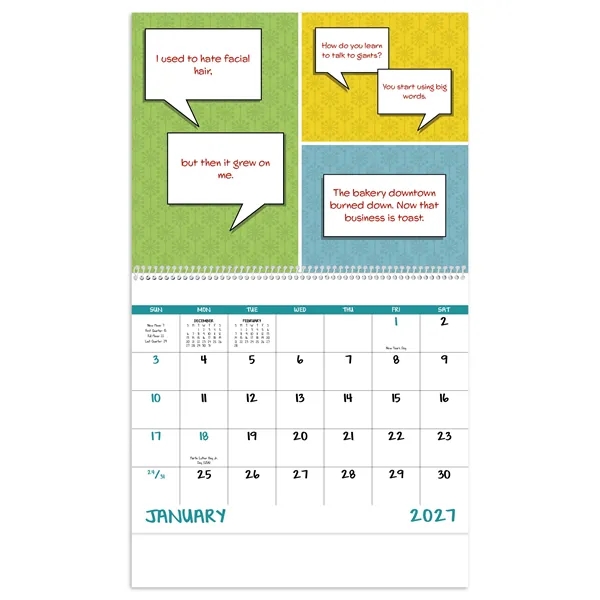 Dad Jokes - Spiral... from ASI 40480 Koozie Group / Norwood Triumph Calendar