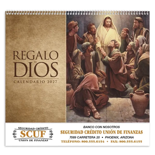 Regalo de Dios without Funeral Planner - Spiral... from ASI 40480 Koozie Group / Norwood Triumph Calendar