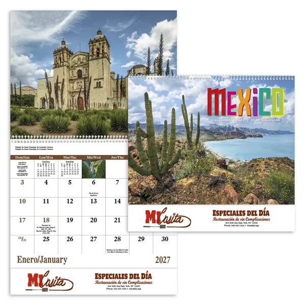 Mexico - Spiral... from ASI 40480 Koozie Group / Norwood Triumph Calendar
