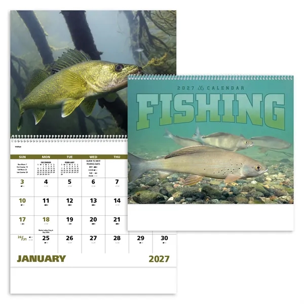 Fishing - Spiral... from ASI 40480 Koozie Group / Norwood Triumph Calendar