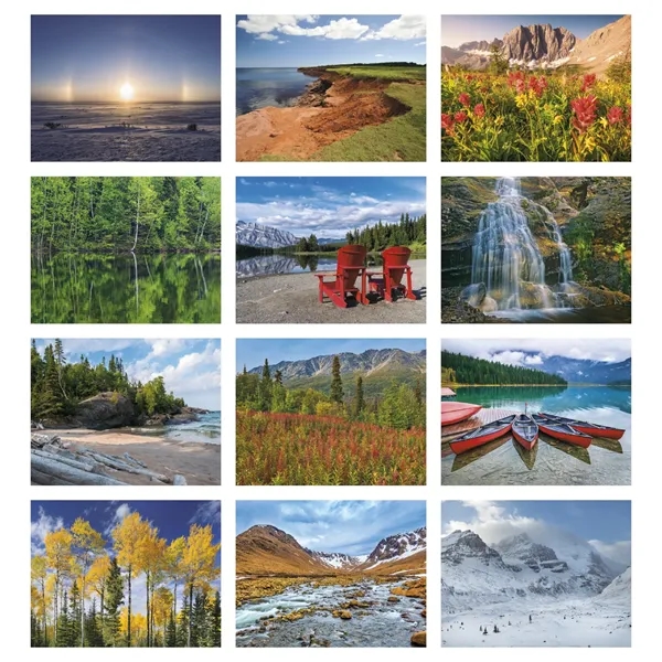 Canadian National Parks - Spiral... from ASI 40480 Koozie Group / Norwood Triumph Calendar