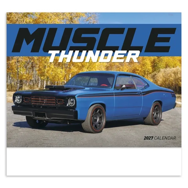 Muscle Thunder - Stapled... from ASI 40480 Koozie Group / Norwood Triumph Calendar